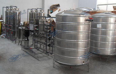 Máquina del purificador del agua del sistema de tratamiento de suministro de agua del intercambiador de iones RO