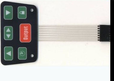 Interruptor táctil del telclado numérico de la membrana del interruptor de membrana del prototipo ligero del SGS