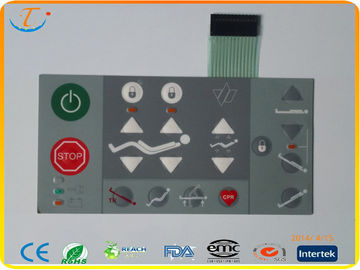Aduana adhesiva de la prenda impermeable del telclado numérico del interruptor de membrana de la impresión para la máquina