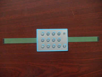 la Seda-pantalla imprimió la corriente clasificada DC flexible del interruptor de membrana del PVC 0~30V