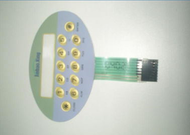 Eletric juega el interruptor de membrana del teclado de la pantalla táctil del interruptor de membrana del LED
