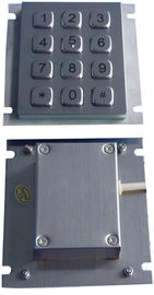 Mini teclado numérico de acero mouting industrial del metal del panel trasero con el interfaz USB o RS232