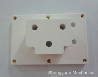 El corte del alambre de EDM parte recambios consumibles de la placa de cerámica del aislador