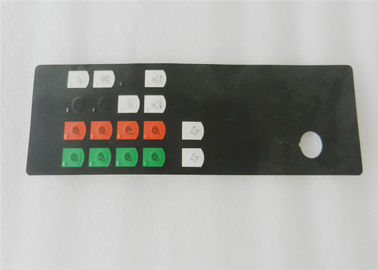 Capa gráfica adhesiva del interruptor de membrana de 3M del ANIMAL DOMÉSTICO/de la PC para los paneles de control