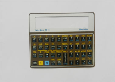El panel del interruptor del teclado de membrana de 3M de la PC grabada en relieve/del ANIMAL DOMÉSTICO para la máquina del CNC