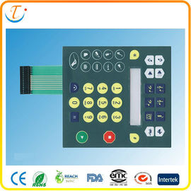 Telclado numérico adhesivo ordinario de la membrana de la PC del ANIMAL DOMÉSTICO para los resistores de SMD LED