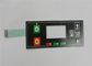 Interruptor de membrana del botón LED, pegamento de 3M y ventana grabados en relieve del LCD