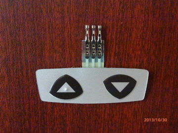 Interruptor del tacto de la membrana de la prenda impermeable del plano de la película fina para el equipamiento médico