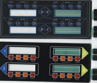 Telclado numérico del interruptor de membrana de la prenda impermeable de Llluminated LED para el acondicionador de aire