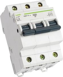seguridad 3000A mini disyuntor PA66 de 2 fases para el hogar eléctrico