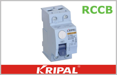 Mini disyuntor 2 poste RCCB 16A 25A 40A 63A del dispositivo actual residual