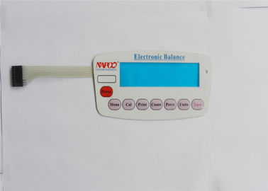 Interruptor flexible del teclado de membrana del PWB del LED