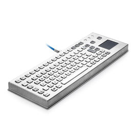 Teclado flexible impermeable IP65 con el panel táctil, panel táctil integrado