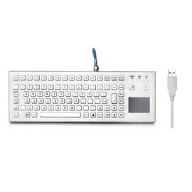 Teclado flexible impermeable IP65 con el panel táctil, panel táctil integrado