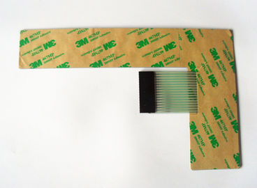 Haga excursionismo la aduana flexible adhesiva del interruptor de membrana de 3M con la ventana del LED