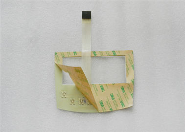 Interruptor de membrana flexible adhesivo del contraluz