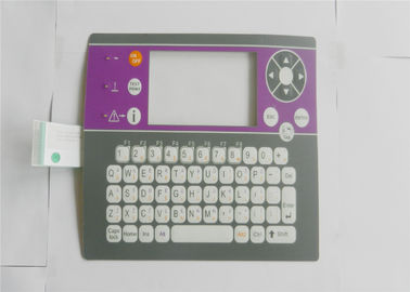 Telclados numéricos táctiles del interruptor de membrana del panel de control de las llaves del OEM, capa del telclado numérico del LED