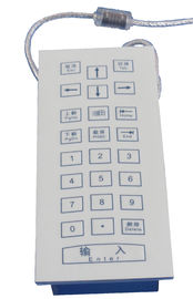 19 telclado numérico industrial dominante con el USB, movimiento corto de la membrana IP65 0.45m m