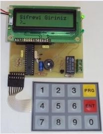 El final de Matt cubrió con el interruptor de membrana del PWB para el equipo del control automático, pegamento 3M467