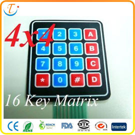 módulo para el panel de control del microprocesador del interruptor de membrana del teclado de la matriz de Arduino 4 * 4