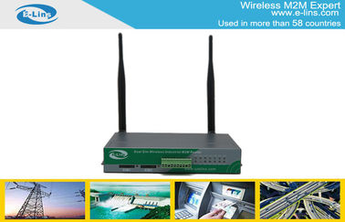 Desbloquee el puerto PÁLIDO dual RJ45 de Sim RS232/del router 1 móvil de RS485 M2M 3G UMTS