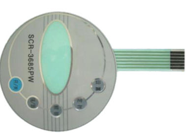 Teclado impermeable del interruptor de membrana