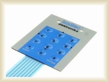 3M467/3M468 LED hizo excursionismo la prenda impermeable del interruptor de membrana para los aparatos electrodomésticos