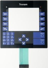 El panel de goma del interruptor de membrana del PWB del telclado numérico de SMD LED/del LCD 3M468MP, ohmios de 100mA 10M